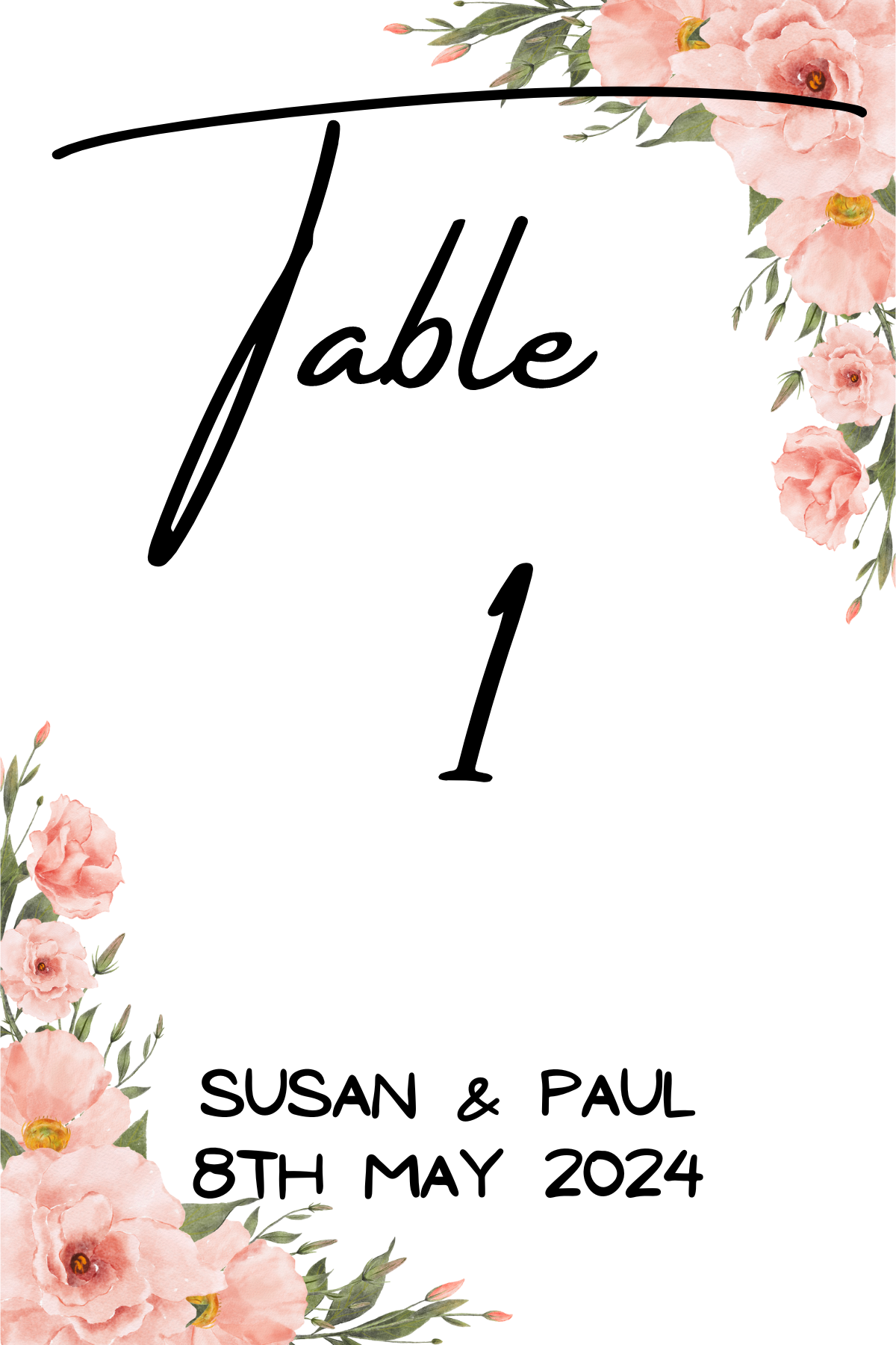 Table Numbers File Table Numbers 1 10 Printable