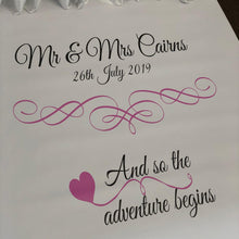 Load image into Gallery viewer, Personalised Aisle Runner
